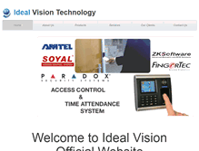 Tablet Screenshot of idealvisiontech.com